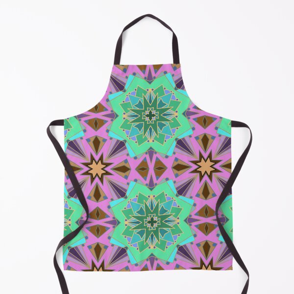 Item preview, Geometric Succulent Flower Pattern in Bold Harmony designed and sold by anamariafischer.