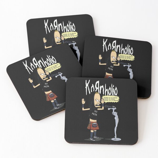 Item preview, Kornholio Nu Metal Mashup - Retro Cartoon Rock Parody Design designed and sold by MillieRhodes.