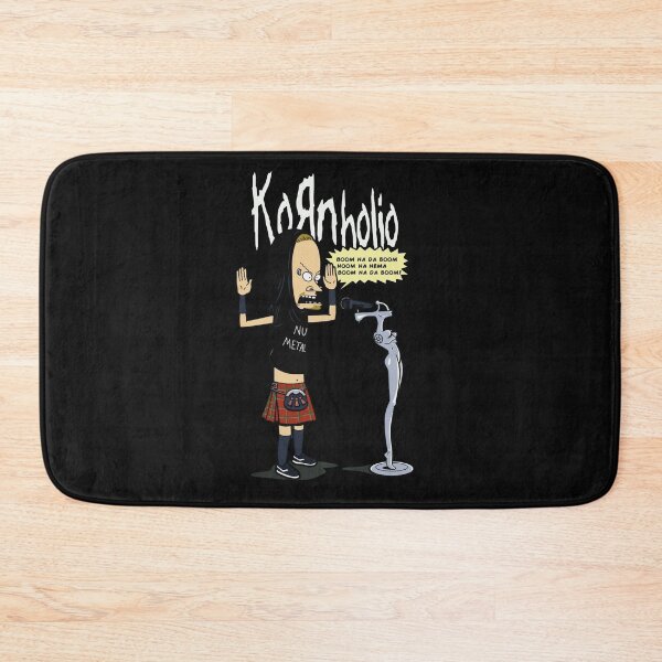 Item preview, Kornholio Nu Metal Mashup - Retro Cartoon Rock Parody Design designed and sold by MillieRhodes.