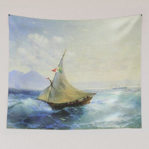 Item preview, Landscape with Vesuvius designed and sold by SharonTheFirst.