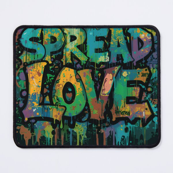 Item preview, Spread Love | Graffiti Quote | Urban Graffiti Art designed and sold by typoinspired.
