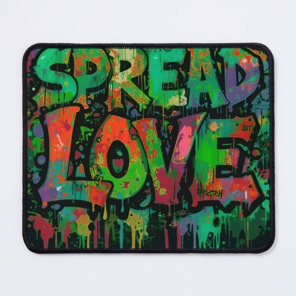 Item preview, Spread Love | Graffiti Quote | Urban Graffiti designed and sold by typoinspired.