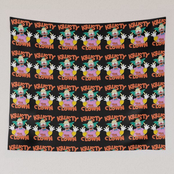 Item preview, Krusty The Clown Classic Retro Cartoon Design designed and sold by MillieRhodes.