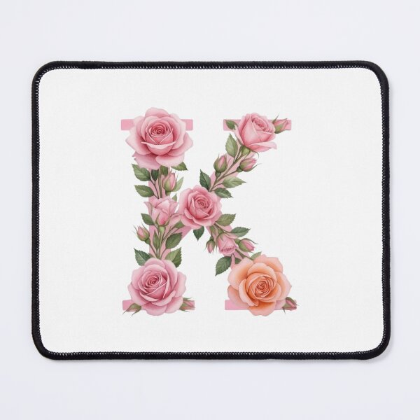 Item preview, Floral Letter K designed and sold by Avenelle.