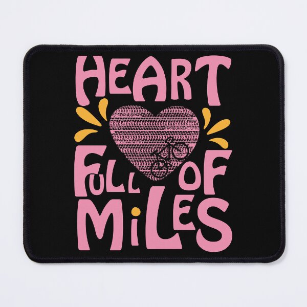 Item preview, Heart Full of Miles – Women’s Cycling & Adventure Design designed and sold by Branetka.