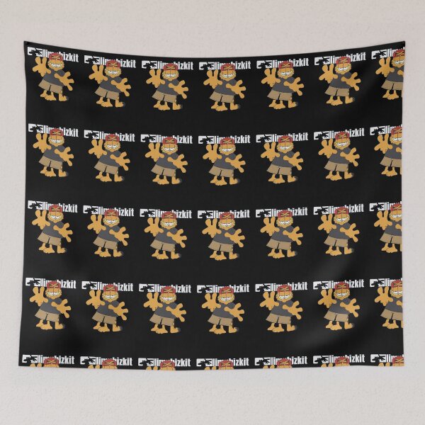 Item preview, Limp Bizkit Garfield Mashup - Nu Metal Cartoon Cat Parody designed and sold by MillieRhodes.