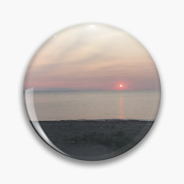 Item preview, Family Watching Pink Sunset Greek Seaside designed and sold by T-C-P.