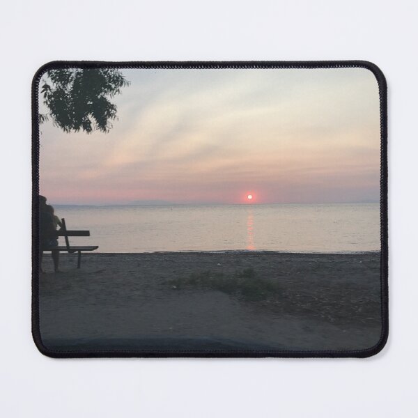 Item preview, Family Watching Pink Sunset Greek Seaside designed and sold by T-C-P.