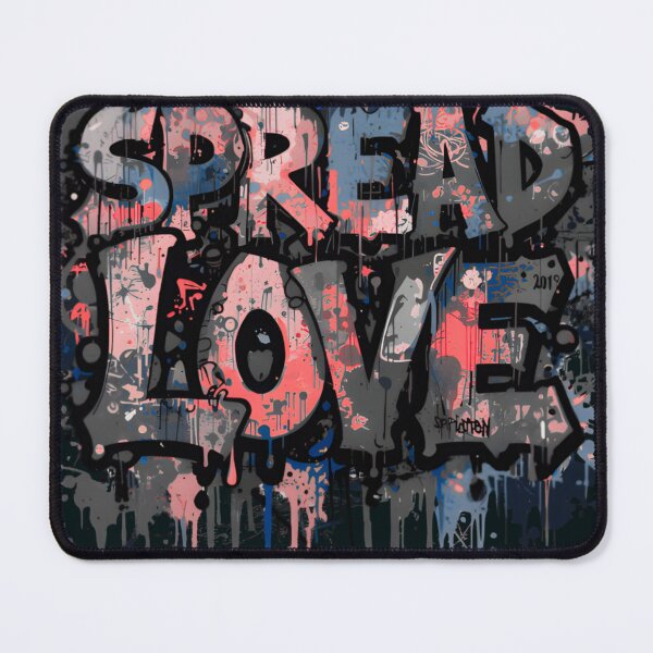 Item preview, Spread Love Spray Paint Art – Street Culture Design designed and sold by typoinspired.