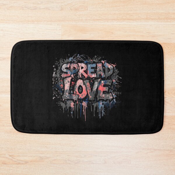 Item preview, Spread Love Spray Paint Art – Street Culture Design designed and sold by typoinspired.