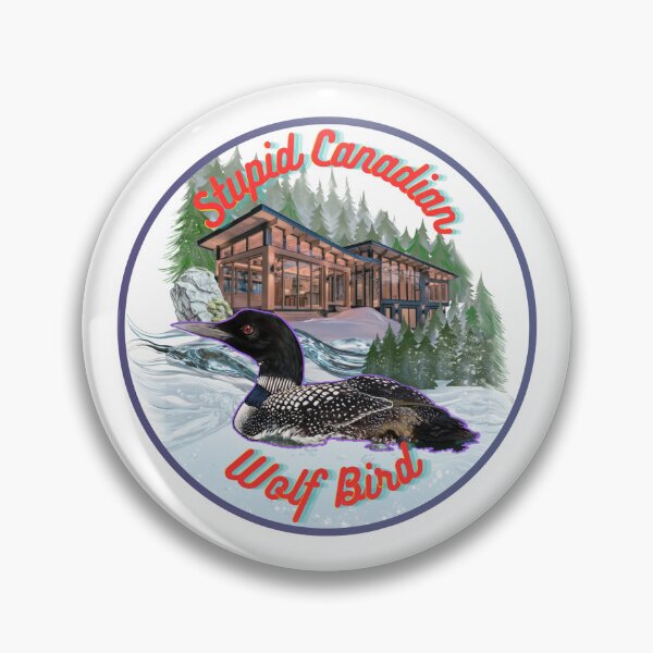 Item preview, Heated Rivalry Stupid Canadian Wolf Bird designed and sold by Locamonrosa.