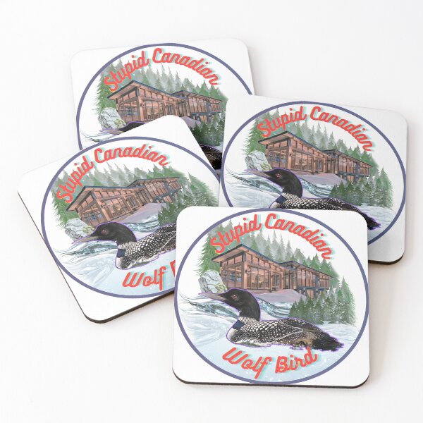 Item preview, Heated Rivalry Stupid Canadian Wolf Bird designed and sold by Locamonrosa.