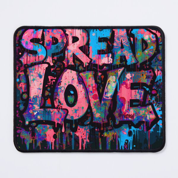Item preview, Spread Love Spray Paint Art T-Shirt – Street Culture Design designed and sold by typoinspired.