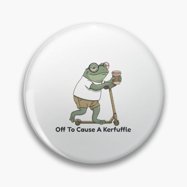 Item preview, Frog on Scooter Shirt – Funny Meme Cottagecore Tee designed and sold by Urben Loop.