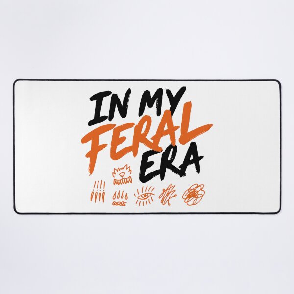 Item preview, In My Feral Era Bold Hand Drawn Quote designed and sold by IslandTyped.