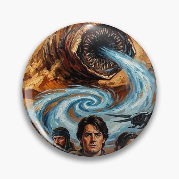 Item preview, The Prophet of Arrakis: Paul Atreides Oil Art designed and sold by Art's Diner.