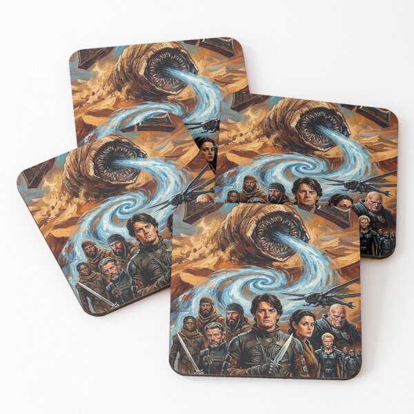Item preview, The Prophet of Arrakis: Paul Atreides Oil Art designed and sold by Art's Diner.