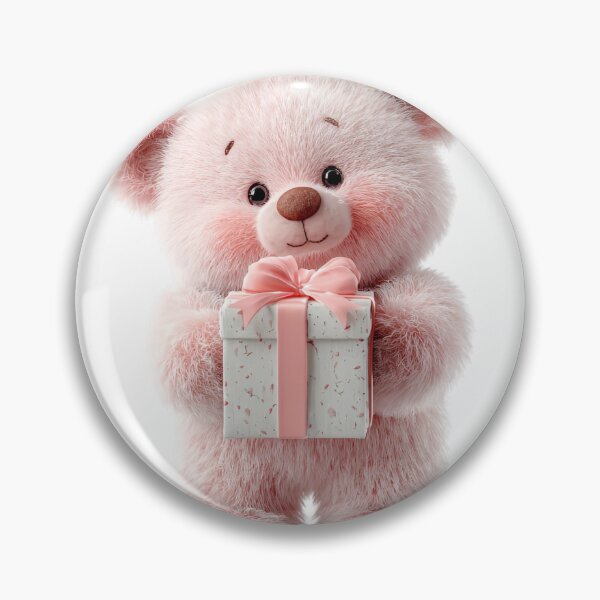 Item preview, Pink Teddy Bear Cute 3D Render Mother's Day Surprise designed and sold by BigStar-Cart.