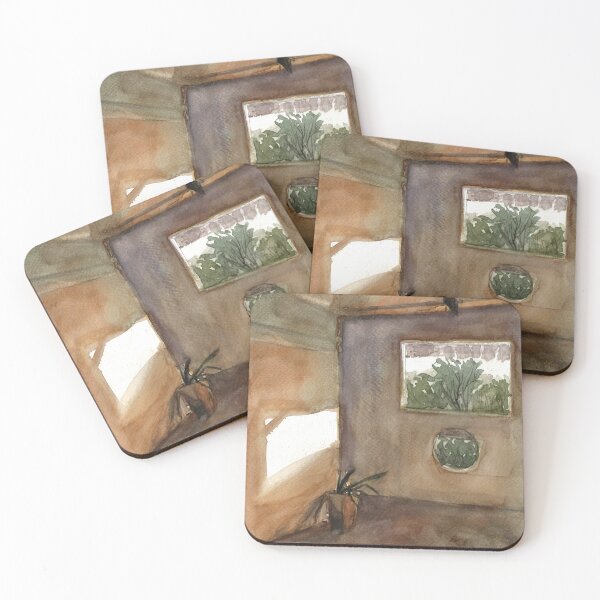 Item preview, Corner Room at Sundown designed and sold by The Hueman.