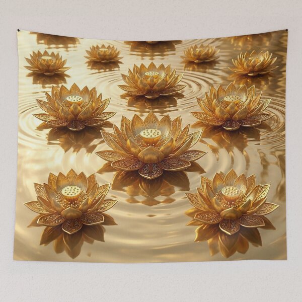 Item preview, Golden lotus designed and sold by FluffyGallery.