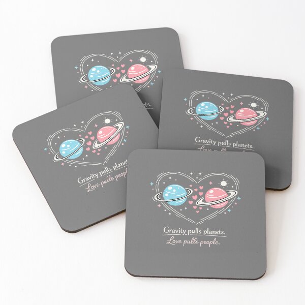 Item preview, Gravity & Love – Minimalist Cosmic Heart Design designed and sold by mbmstores.
