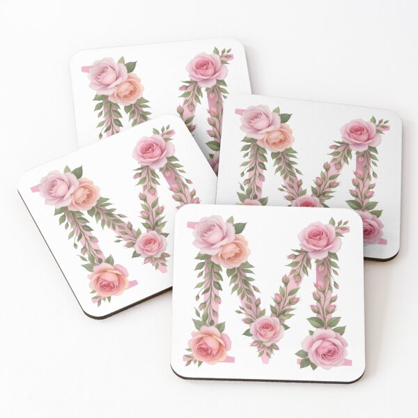 Item preview, Floral Letter M designed and sold by Avenelle.