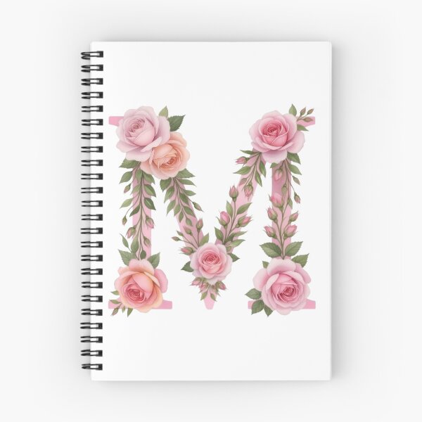 Item preview, Floral Letter M designed and sold by Avenelle.