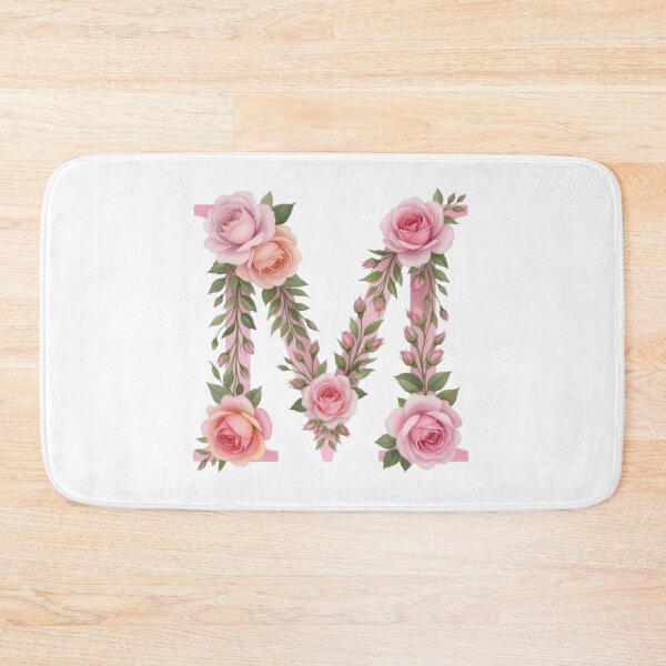 Item preview, Floral Letter M designed and sold by Avenelle.