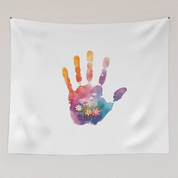 Item preview, Hand and flowers designed and sold by uunaa.