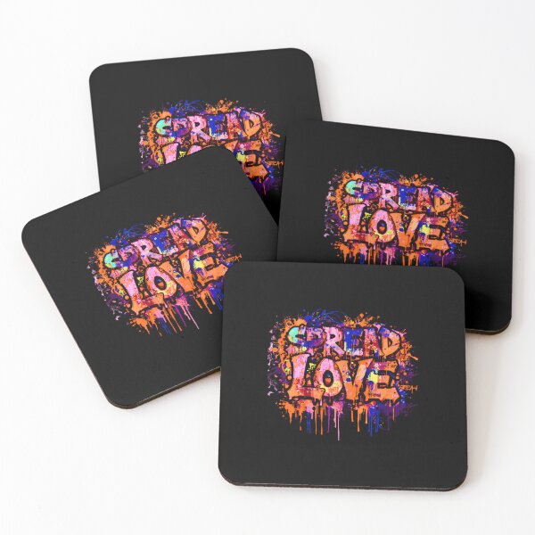 Item preview, Spread Love Street Art – Raw Graffiti Style Expression designed and sold by typoinspired.