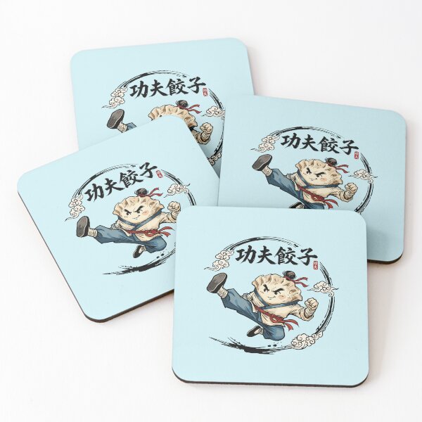 Item preview, Kung Fu Dumpling – Funny Martial Arts Food Design designed and sold by CARPIO Creations.