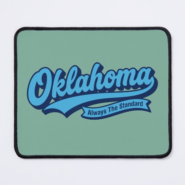 Item preview, Oklahoma Always The Standard Retro Vector Script Lettering designed and sold by Cozy-Old-Pub.