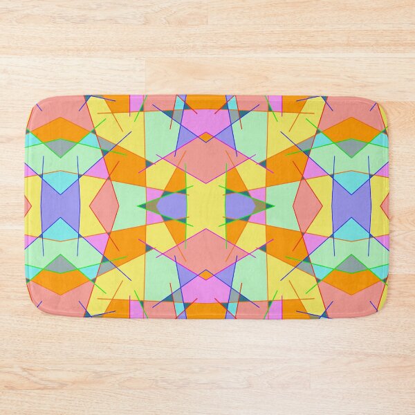 Item preview, Playful Retro Line‑Intersection Geometric Pattern designed and sold by anamariafischer.