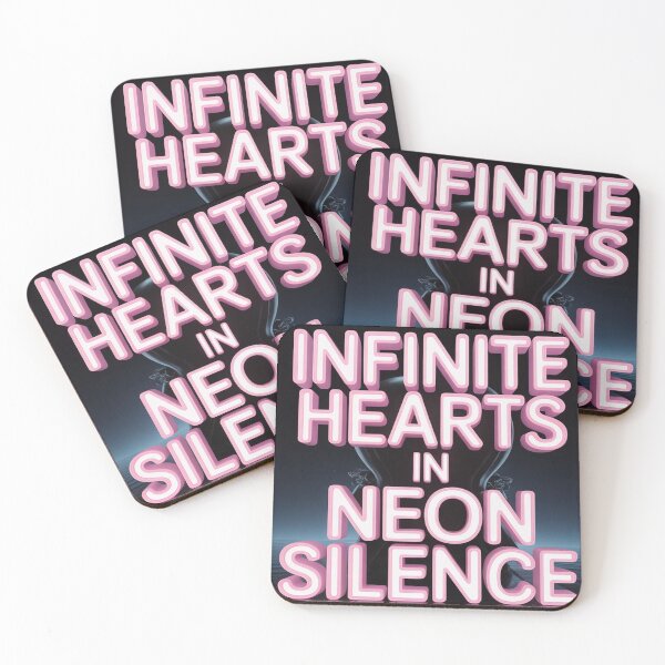 Item preview, Infinite Hearts in Neon Silence designed and sold by TheIdealArtShop.