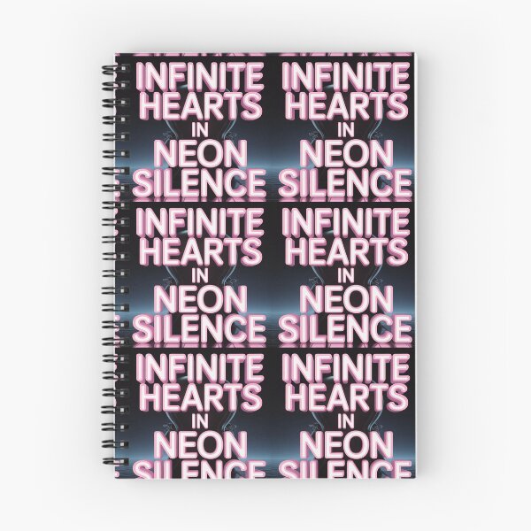 Item preview, Infinite Hearts in Neon Silence designed and sold by TheIdealArtShop.
