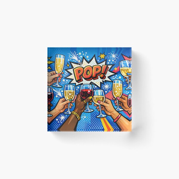 Item preview, Festive Pop Art Moment designed and sold by Sigtrix.