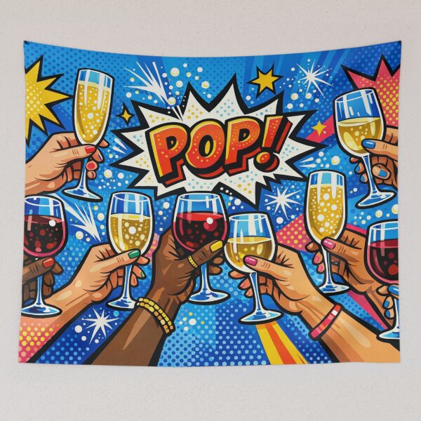 Item preview, Festive Pop Art Moment designed and sold by Sigtrix.