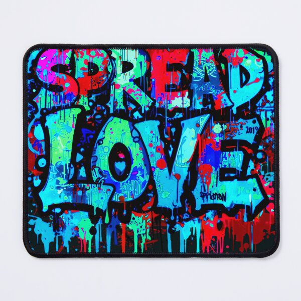 Item preview, Spread Love | Urban Graffiti | Bold Street Art Statement designed and sold by typoinspired.
