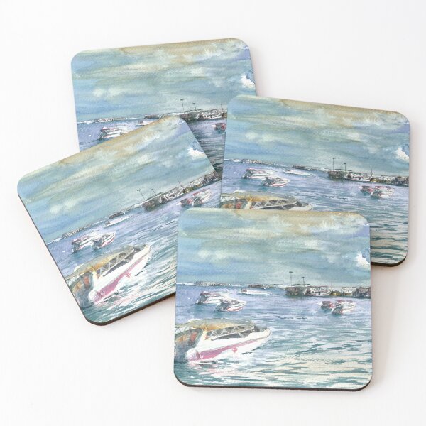 Item preview, Harbor Calm designed and sold by The Hueman.