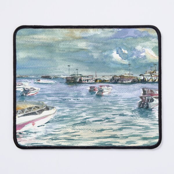 Item preview, Harbor Calm designed and sold by The Hueman.
