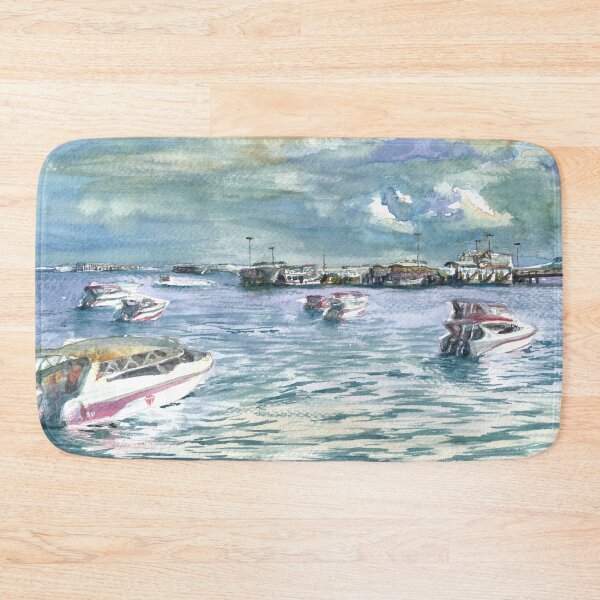 Item preview, Harbor Calm designed and sold by The Hueman.