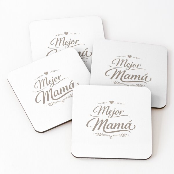 Item preview, Mejor Mamá La mejor mamá Beige Minimalista Mamá Tipografía Elegante Corazón Estética Madre Español beige designed and sold by VISO-art.