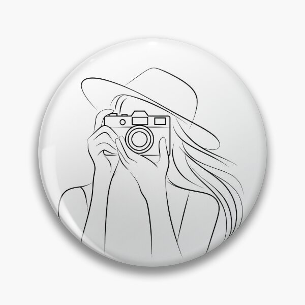 Artikelvorschau, Frau mit Kamera und Hut entworfen und verkauft von jkrphoto.