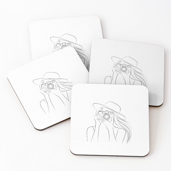 Item preview, Woman with Camera and Hat designed and sold by jkrphoto.