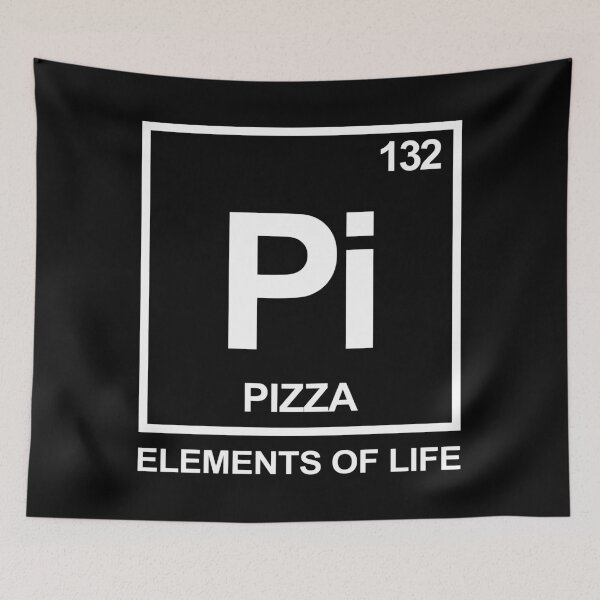 Item preview,  Elements of life: 132 pizza periodic table designed and sold by PhrasesTheThird.