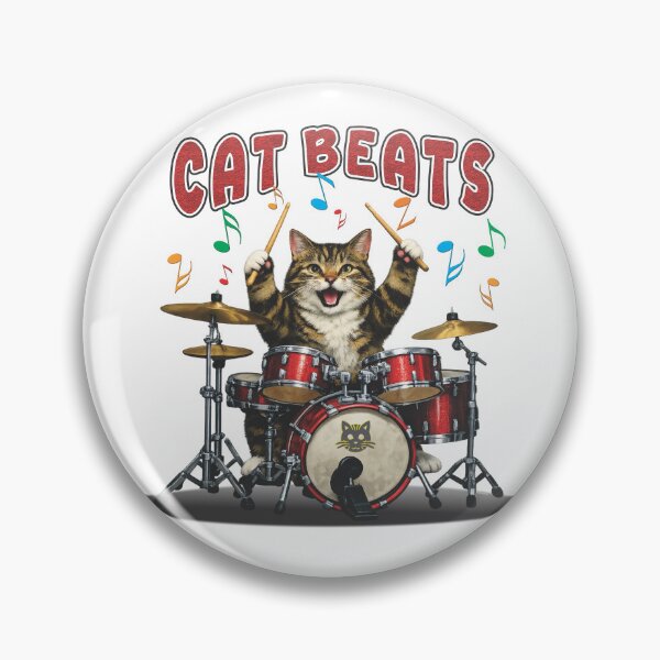 Item preview, Cat Beats-Unisex T-shirt, distinctive design and tailored for everyone designed and sold by RJRDesignStore1.
