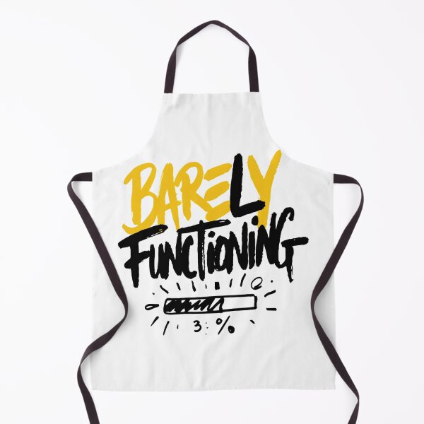 Item preview, Barely Functioning at Three Percent designed and sold by IslandTyped.