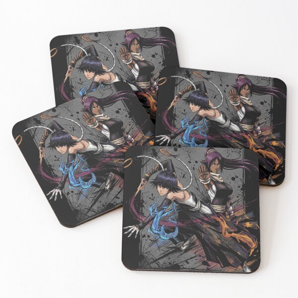 Item preview, Yoruichi Shihouin & Soifon: Goddesses of Flash Bleach designed and sold by Senpaiwaves.