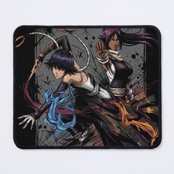 Item preview, Yoruichi Shihouin & Soifon: Goddesses of Flash Bleach designed and sold by Senpaiwaves.