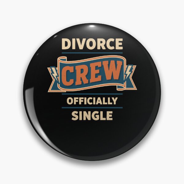 Item preview, Divorce Crew Officially Single Divorce Party Newly designed and sold by LuminOrb.
